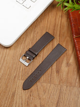 Load image into Gallery viewer, Teakwood brown texture leather casual 22 MM watch strap