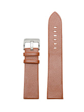 Load image into Gallery viewer, Teakwood Tan texture leather casual 22 MM watch strap