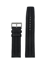 Load image into Gallery viewer, Teakwood Black leather casual 22 MM watch strap