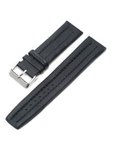 Load image into Gallery viewer, Teakwood Black leather casual 22 MM watch strap