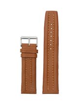 Load image into Gallery viewer, Teakwood Tan leather casual 22 MM watch strap