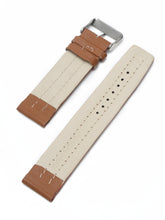 Load image into Gallery viewer, Teakwood Tan leather casual 22 MM watch strap