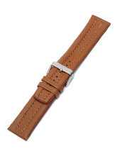 Load image into Gallery viewer, Teakwood Tan leather casual 22 MM watch strap