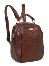 Load image into Gallery viewer, Women's Texture Leather Backpack