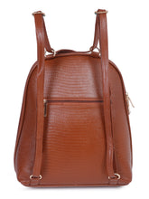 Load image into Gallery viewer, Teakwood Leathers Solid Textured Backpack