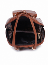Load image into Gallery viewer, Teakwood Leathers Solid Textured Backpack