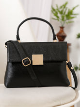Load image into Gallery viewer, Teakwood Classy Women's Solid Black Handbag
