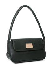 Load image into Gallery viewer, Women Green Texture Leather Structured Sling Bag
