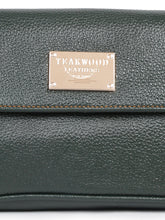 Load image into Gallery viewer, Women Green Texture Leather Structured Sling Bag