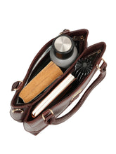 Load image into Gallery viewer, Women's Textured Leather Structured Bag