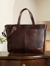 Load image into Gallery viewer, LEATHER TOTE BAG