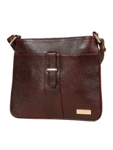 Load image into Gallery viewer, Teakwood Women's Solid Brown Sling Bag