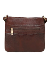 Load image into Gallery viewer, Teakwood Women's Solid Brown Sling Bag