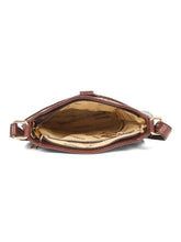Load image into Gallery viewer, Teakwood Women's Solid Brown Sling Bag