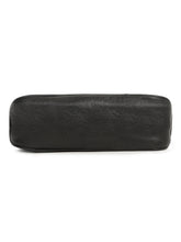 Load image into Gallery viewer, Women Black Texture Leather Structured Sling Bag