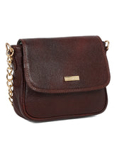 Load image into Gallery viewer, Teakwood Leather Women Structured Sling Bag