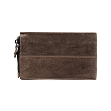Load image into Gallery viewer, Teakwood Genuine Leathers Men Brown Solid Snap Closure Wallet