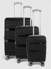 Load image into Gallery viewer, Iris Textured 360 Degree Rotation Hard-Sided Trolley Bags