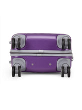 Load image into Gallery viewer, Teakwood Unisex Purple Trolley Bag - Small