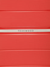 Load image into Gallery viewer, Teakwood Unisex Red Trolley Bag - Set Of Three