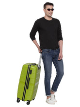 Load image into Gallery viewer, Teakwood Unisex Green Trolley Bag - SET OF THREE