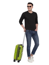 Load image into Gallery viewer, Teakwood Unisex Green Trolley Bag - SMALL