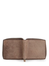 Load image into Gallery viewer, Teakwood Genuine Leathers Men Brown Solid Leather Zip Around Wallet