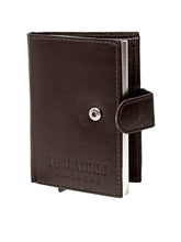 Load image into Gallery viewer, Teakwood Genuine Leathers Men Brown Solid Leather Card Holder