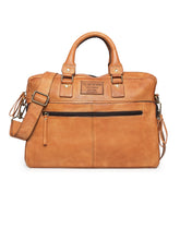 Load image into Gallery viewer, Teakwood Genuine Leather Laptop bag