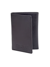 Load image into Gallery viewer, Teakwood Genuine Leather Brown Colour Tri-Fold Wallet