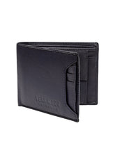 Load image into Gallery viewer, Teakwood Genuine Leathers Men Blue Solid Two Fold Wallet