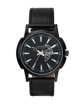 Load image into Gallery viewer, Teakwood Leather Black Men's Analog Watch