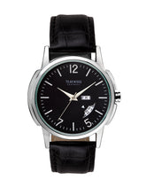 Load image into Gallery viewer, Teakwood Leather Black Men's Analog Watch
