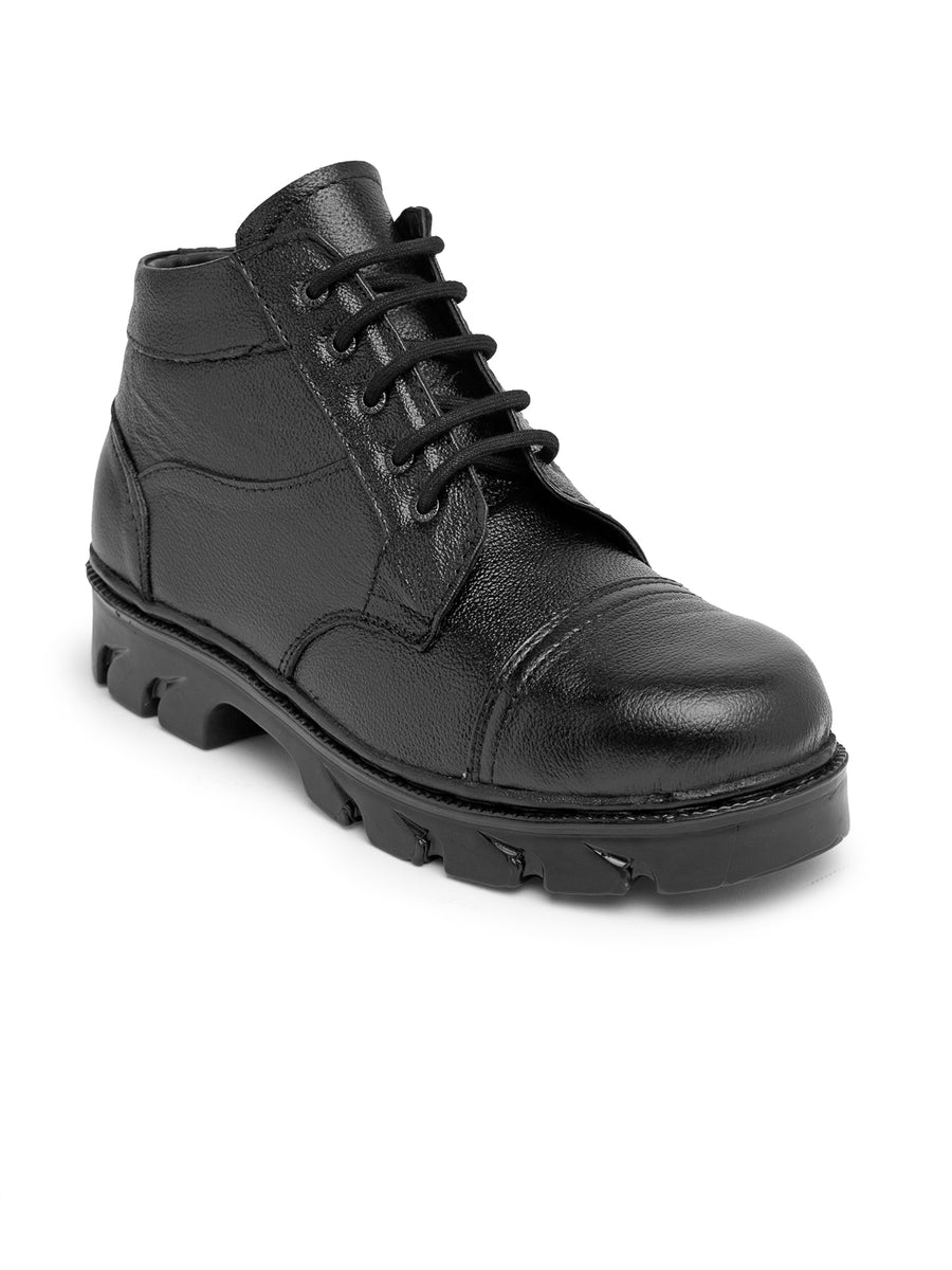 Teakwood Leathers Men's Black Boots