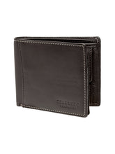 Load image into Gallery viewer, Teakwood Men Genuine Leather Bi Fold Wallet (Brown)