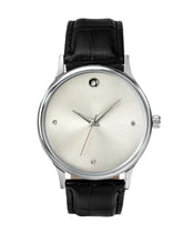 Load image into Gallery viewer, Teakwood Leather Black Men's Analog Watch