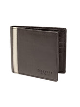 Load image into Gallery viewer, Teakwood Men Genuine Leather Bi Fold Wallet (Brown)