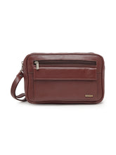 Load image into Gallery viewer, Genuine Leather Toiletry Bag (Jam)
