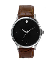 Load image into Gallery viewer, Teakwood Leather Brown Men's Analog Watch