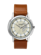 Load image into Gallery viewer, Teakwood Leather Tan Men's Analog Watch