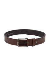Load image into Gallery viewer, Teakwood Genuine Leather Men Brown Solid Belt
