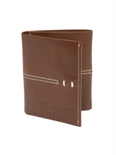 Load image into Gallery viewer, Teakwood Men Genuine Leather Tri Fold Wallet