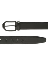 Load image into Gallery viewer, Teakwood Genuine Leather Black Belt