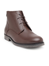 Load image into Gallery viewer, Teakwood Men Genuine Leather Mid top Derby Shoes