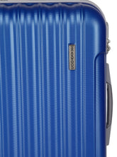 Load image into Gallery viewer, Teakwood Unisex Blue Trolley Bag - Medium