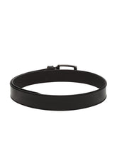 Load image into Gallery viewer, Teakwood Men Black Genuine Leather Belt - Clearance sale