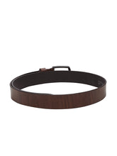 Load image into Gallery viewer, Teakwood Genuine Leather Men Brown Solid Belt