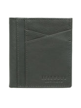 Load image into Gallery viewer, Teakwood Men Genuine Leather Bi Fold Wallet (Grey)