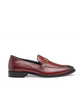 Load image into Gallery viewer, Teakwood Genuine leather Men Brown Formal Slip-On Shoes