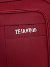 Load image into Gallery viewer, Teakwood Rolling Medium Duffel Bag (Red)